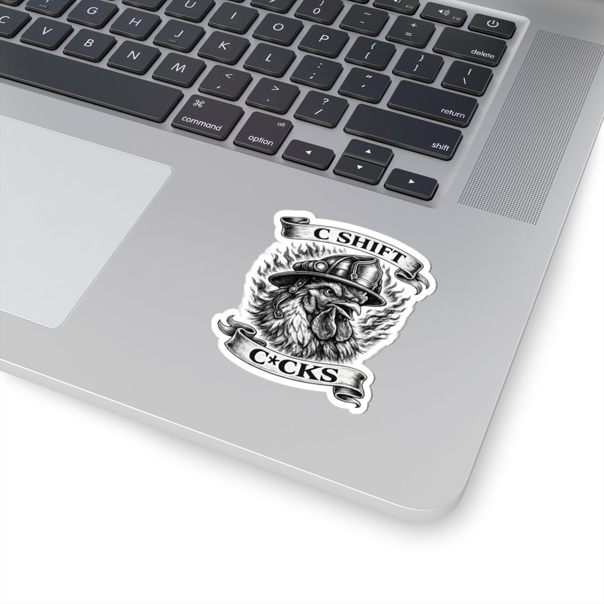 C SHIFT C*CKS HELMET STICKER