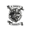 A SHIFT ASSES HELMET STICKER🫏
