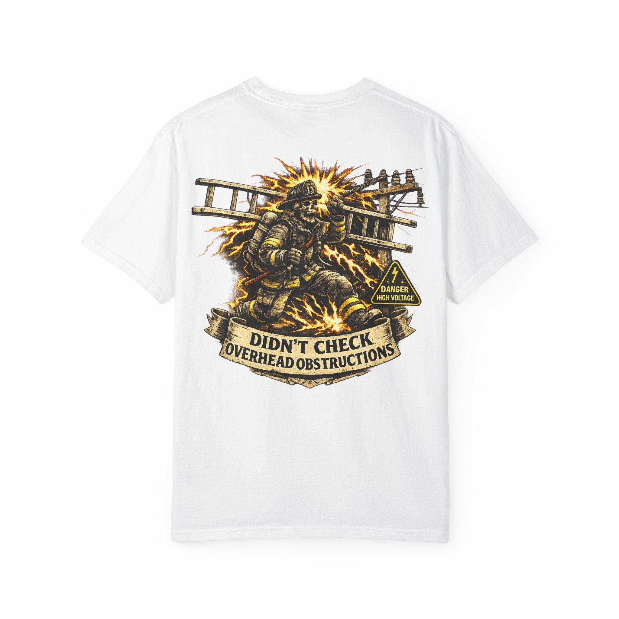 CHECK FOR OVERHEAD OBSTRUCTIONS SHIRT (3 Colors)